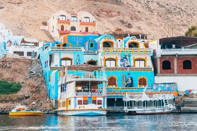 Passeio à Vila Núbia em Aswan
